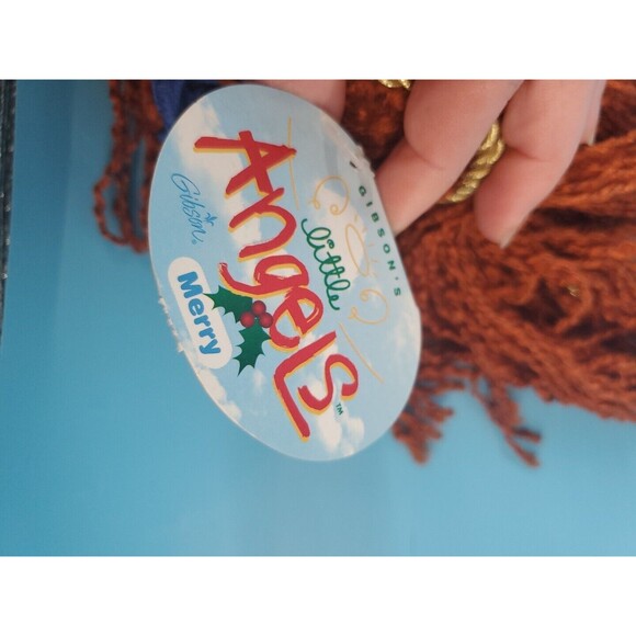 Gibson's Little Angel Fabric Dolls Serenity, Merry & Noelle appx 14" Holiday - Picture 9 of 16